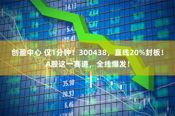 创盈中心 仅1分钟！300438，直线20%封板！A股这一赛道，全线爆发！